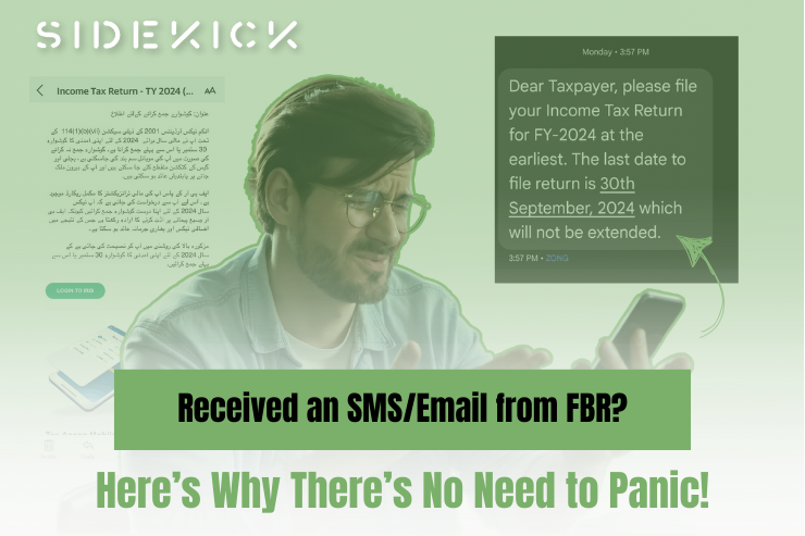 Received an SMS/Email from FBR? Here’s Why There’s No Need to Panic!