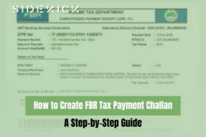 How to Create FBR Tax Payment Challan: A Step-by-Step Guide - Sidekick