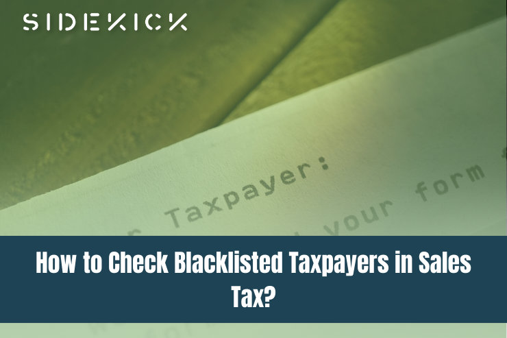 Blacklisted Taxpayers