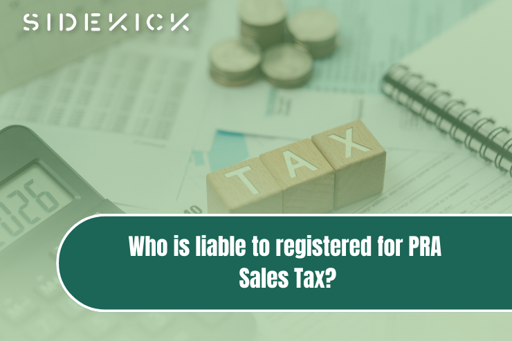 Registered for PRA Sales Tax